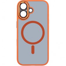 Чохол до мобільного телефона Armorstandart Unit MagCase SE Apple iPhone 17 Orange Black (ARM86315)