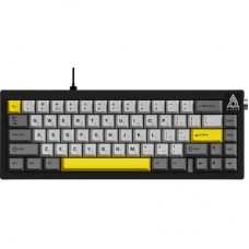 Клавіатура Ajazz AK650 Moon Yellow Switch USB UA Black/Grey/Yellow (AK650-MY-GWY)