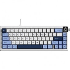 Клавіатура Ajazz AK650 Sea Salt Switch USB UA White/Blue (AK650-SS-BWB)