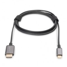 Кабель мультимедійний USB-C to HDMI M 1.8m UHD 4K Digitus (DA-70821)