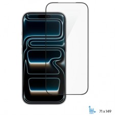 Скло захисне 2E 2.5D FCFG iPhone 17 Pro Black (2E-IP-17P-6.3-SMFCFG-BB)