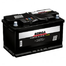 Акумулятор автомобільний Berga Power Block AGM 80Ah Ев (-/+) (800EN) (5809010807502)