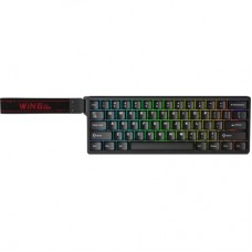 Клавіатура Aula WIN60 HE Magnetic Switch RGB USB UA Black (6978080504029)