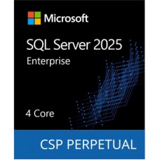 ПЗ для сервера Microsoft SQL Server 2025 Enterprise Core - 4 Core License Pack Commer (DG7GMGF0VNHG_0001)
