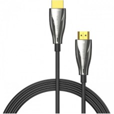 Кабель мультимедійний HDMI M to HDMI M 15.0m V2.1 Optical 8K 60Hz 48Gbps Dolby 7.1 black Vention (ALBBN)