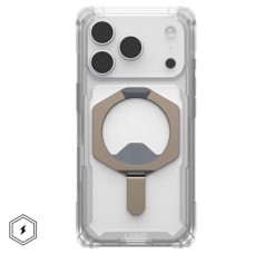 Чохол до мобільного телефона UAG Plasma XTE MagSafe iPhone 17 Pro Clear/Titanium (114527114G36)