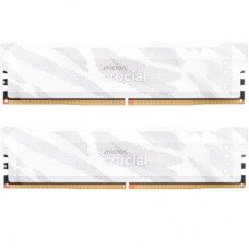 Модуль пам'яті для комп'ютера DDR5 32GB (2x16GB) 6400 MHz Pro Overclocking White Micron (CP2K16G64C32U5W)