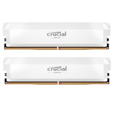 Модуль пам'яті для комп'ютера DDR5 64GB (2x32GB) 6400 MHz Pro Overclocking White Micron (CP2K32G64C40U5W)