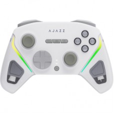 Геймпад Ajazz GP100 2.4G/BT/USB Switch/PC/iOS/Android RGB White (GP100-W)