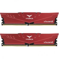 Модуль пам'яті для комп'ютера DDR4 16GB (2x8GB) 2666 MHz T-Force Vulcan Z Red Team (TLZRD416G2666C18H01)