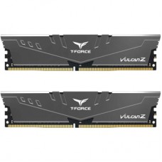 Модуль пам'яті для комп'ютера DDR4 16GB (2x8GB) 3000 MHz T-Force Vulcan Z Gray Team (TLZGD416G3000HC16CDC01)