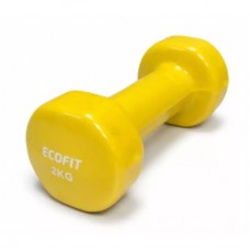 Гантель Ecofit MD2025 з вініловим покриттям 2 кг (K00026985)