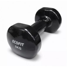Гантель Ecofit MD2025 з вініловим покриттям 5 кг (K00026988)