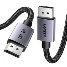 Кабель мультимедійний DisplayPort M to DisplayPort M 3.0m V1.4 8K60Hz black Ugreen (25906)