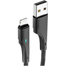 Дата кабель USB 2.0 AM to Micro 5P 1.0m 3A black Essager (EXCM-LS01)