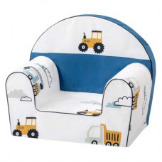 Дитяче крісло FreeON Bubaba by Happy Builders, white - blue (80210)