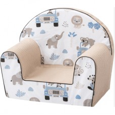 Дитяче крісло FreeON Bubaba by Safari trip, white - beige (80241)