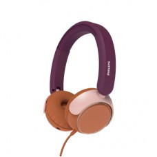 Навушники Philips TAK2000MP/00 USB-C/3,5 мм Burgundy/Orange (TAK2000MP/00)