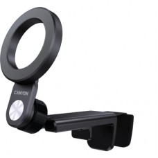 Тримач для смартфонів Canyon Magnetic travel holder OnGrip 11 clip mount Black (CNS-CCHM11)