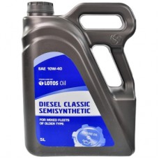 Моторна олива Lotos DIESEL CLASSIC SEMISYNTETIC 10W/40 CE/SF 5л (WG-K502430-0H0)