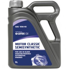 Моторна олива Lotos MOTOR CLASSIC SEMISYNTHETIC 10W40 SG/CE 5л (WG-K502440-0H0)