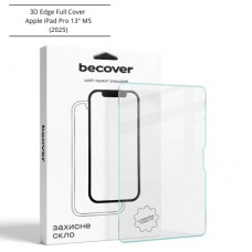 Скло захисне BeCover 3D Edge Full Cover Apple iPad Pro 13" M5 (2025) (714777)