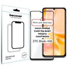 Скло захисне BeCover 10D ZTE Blade A56 Black (714376)