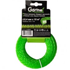 Жилка косильна Gartner "Квадрат кручений" 2,4 мм × 15 м (41424015)