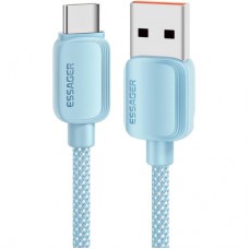 Дата кабель USB 2.0 AM to USB-C 1.0m 100W blue Essager (EXC7A-WL03-P)