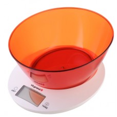Ваги кухонні Vilgrand VKS-533C red