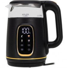 Електрочайник Adler AD 1305 black gold