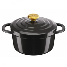 Каструля Tefal Air, з кришкою, 3.1л, алюміній, чорний (E2554404)