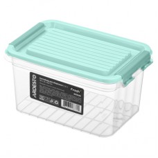 Харчовий контейнер Ardesto Fresh 1.2л, пластик, прямокутна, блакитний (AR1304B)