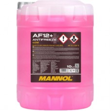 Антифриз Mannol Antifreeze AF 12+ (-40) Longlife чер, 10л (MN4012-10)