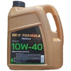 Моторна олива NEW FORMULA PREMIUM 10w-40 (SL/CF) 5л (NF212190)