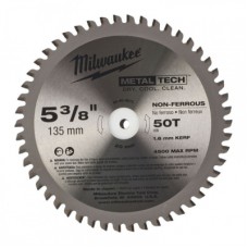 Диск пильний Milwaukee по металу, 135х20мм, 50 зуб. (48404075)
