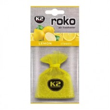 Ароматизатор для автомобіля K2 ROKO Lemon 20г (V825)