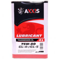 Трансмісійна олива AXXIS 75W-80 GL-4 + 2л (AX-2163)