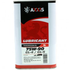 Трансмісійна олива AXXIS 75W-90 GL-4/GL-5 1л (AX-2060)