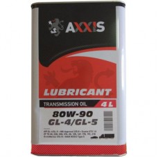 Трансмісійна олива AXXIS 80W-90 GL-4/GL-5 4л (AX-2058)