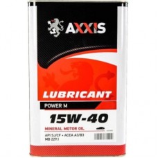 Моторна олива AXXIS 15w-40 Power M 5л (ax-571)