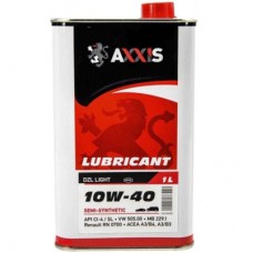 Моторна олива AXXIS 10W-40 DZL Light 1л (AX-2038-1)