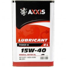 Моторна олива AXXIS 15w-40 Power M 4л (AX-2044)