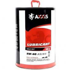 Моторна олива AXXIS 5W-40 A3/B4 Gold Sint 10л (ax-1002)