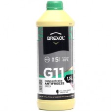 Антифриз BREXOL GREEN CONCENTRATE G11 (-80C) 1,5л (antf-029)