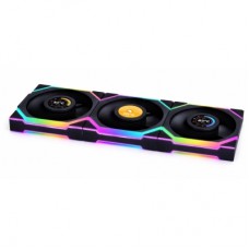 Кулер до корпусу Lian Li UNI Fan SL WIRELESS LCD 120-3, Black (G99.12SLLCD1W3B.00)
