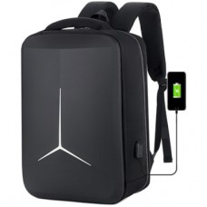 Рюкзак для ноутбука Voltronic 15.6", TT-2020-2B, Nylon, Polyester, Oxford, Black, USB (TT-2020-2B)