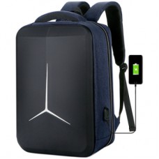 Рюкзак для ноутбука Voltronic 15.6", TT-2020-2Bl, Nylon, Polyester, Oxford, Blue USB (TT-2020-2Bl)