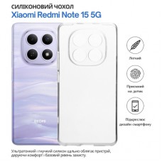 Чохол до мобільного телефона BeCover Xiaomi Redmi Note 15 5G Transparent (715050)