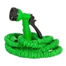 Шланг для поливу Voltronic 2,5-7,5м/25ft + розпилювач, насадка на кран, Blue/Green, Box (Garden hose 2.5-7.5)